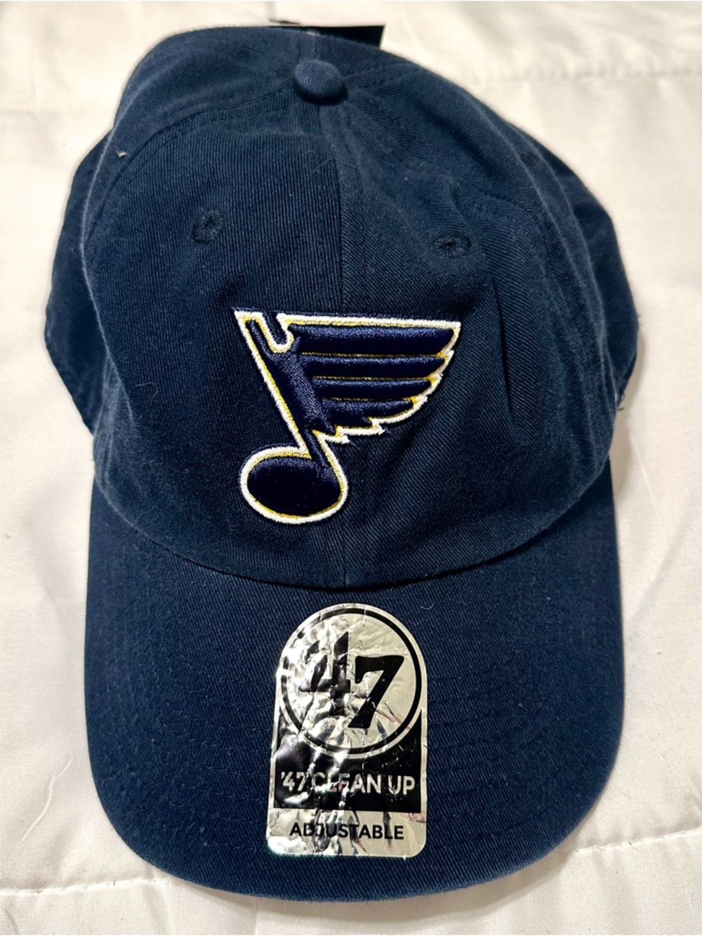 '47 Unisex St. Louis Blues NHL Hockey Cotton Navy Blue Adjustable Hat